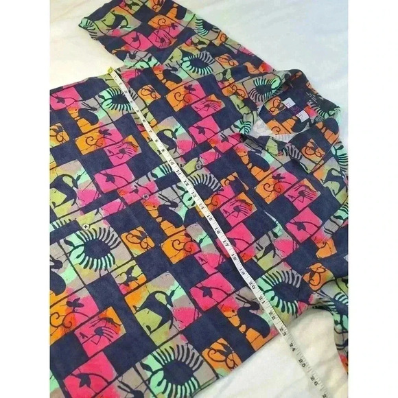 Vintage ST DURAND‎ 70s Rayon Hawaiian Camp Shirt Size Medium - Picture 3 of 5